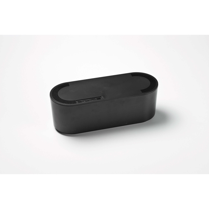 D-LINE Kabelbox Liten Svart i gruppen HJEMMEELEKTRONIK / Kabler og adaptere / Kabelhåndtering hos TP E-commerce Nordic AB (C00830)