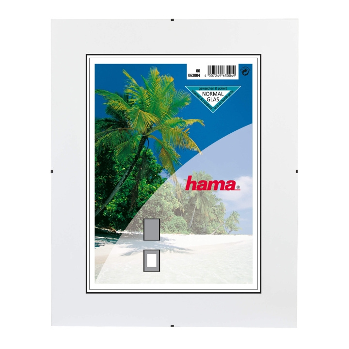 HAMA Ramme Clip-Fix Normalglas 13x18 i gruppen HJEM, HUS & HAVE / Interiør / Fotorammer hos TP E-commerce Nordic AB (C01419)