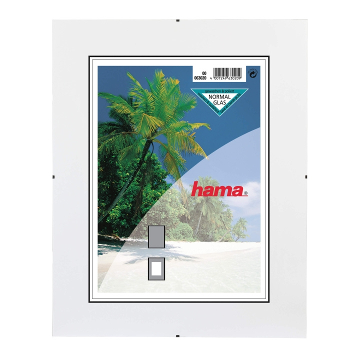 HAMA Ramme Clip-Fix Normalglas 21x29,7 (A4) i gruppen HJEM, HUS & HAVE / Interiør / Fotorammer hos TP E-commerce Nordic AB (C01423)