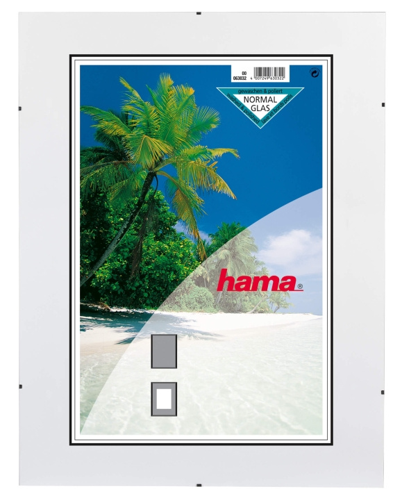 HAMA Ramme Clip-Fix Normalglas 30x45 i gruppen HJEM, HUS & HAVE / Interiør / Fotorammer hos TP E-commerce Nordic AB (C01426)