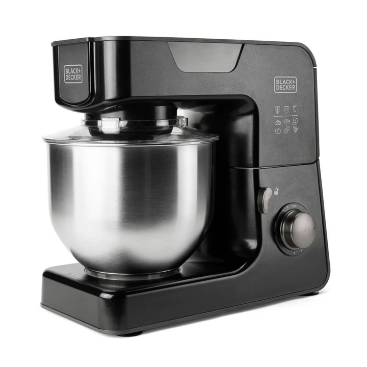 BLACK+DECKER Köksmaskin 1000W Svart i gruppen HJEM, HUS & HAVE / Husholdningsapparater / Foodprocessor og køkkenassistenter / Køkkenassistenter og tilbehør hos TP E-commerce Nordic AB (C01486)