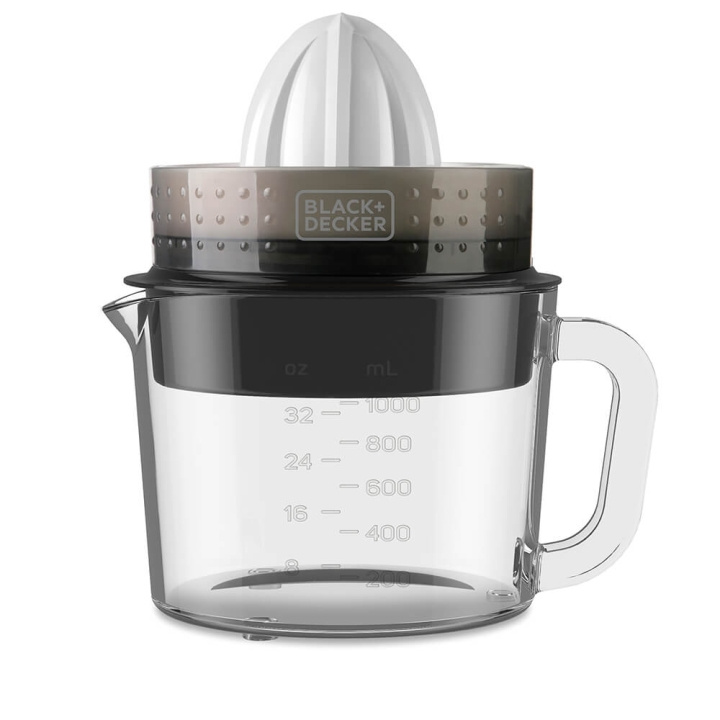 BLACK+DECKER Citruspresser 1L 30W i gruppen HJEM, HUS & HAVE / Husholdningsapparater / Vand & Juice / Juicepresser hos TP E-commerce Nordic AB (C01491)