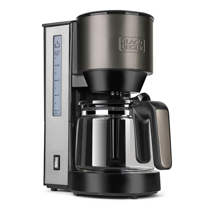 BLACK+DECKER Kaffemaskine 870W i gruppen HJEM, HUS & HAVE / Husholdningsapparater / Kaffe og espresso / Kaffemaskiner hos TP E-commerce Nordic AB (C01496)