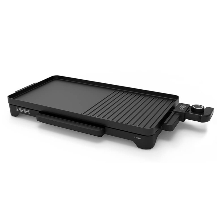 BLACK+DECKER Bordgrill 2000W Sort i gruppen HJEM, HUS & HAVE / Husholdningsapparater / Brødristere & Sandwich Makers / Bordgrill & Raclette hos TP E-commerce Nordic AB (C01508)