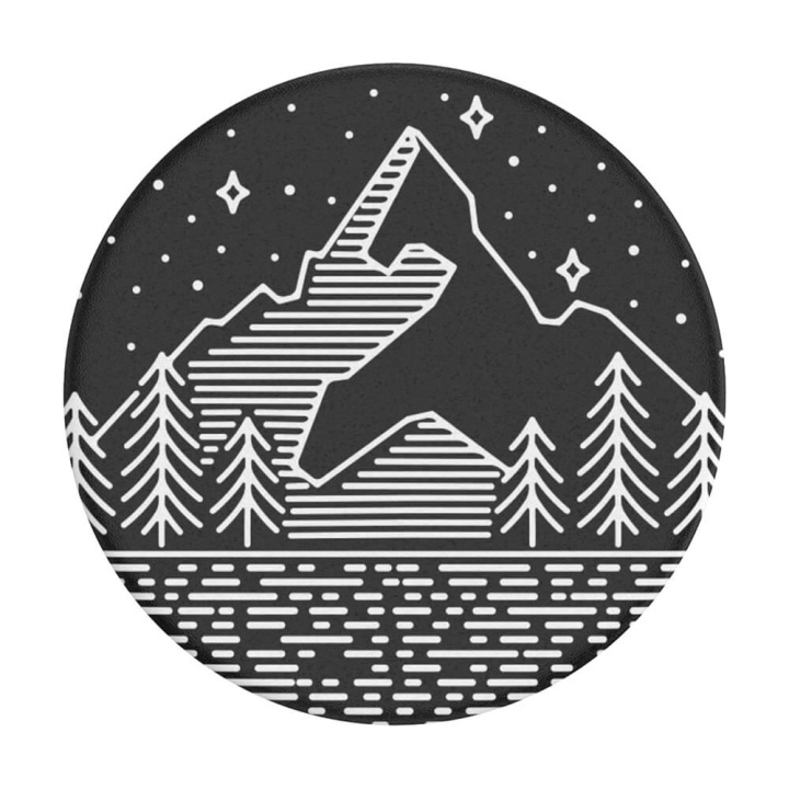 PopSockets PopGrip Peak Relief i gruppen SMARTPHONES & TABLETS / Øvrigt tilbehør / Popsockets hos TP E-commerce Nordic AB (C01527)