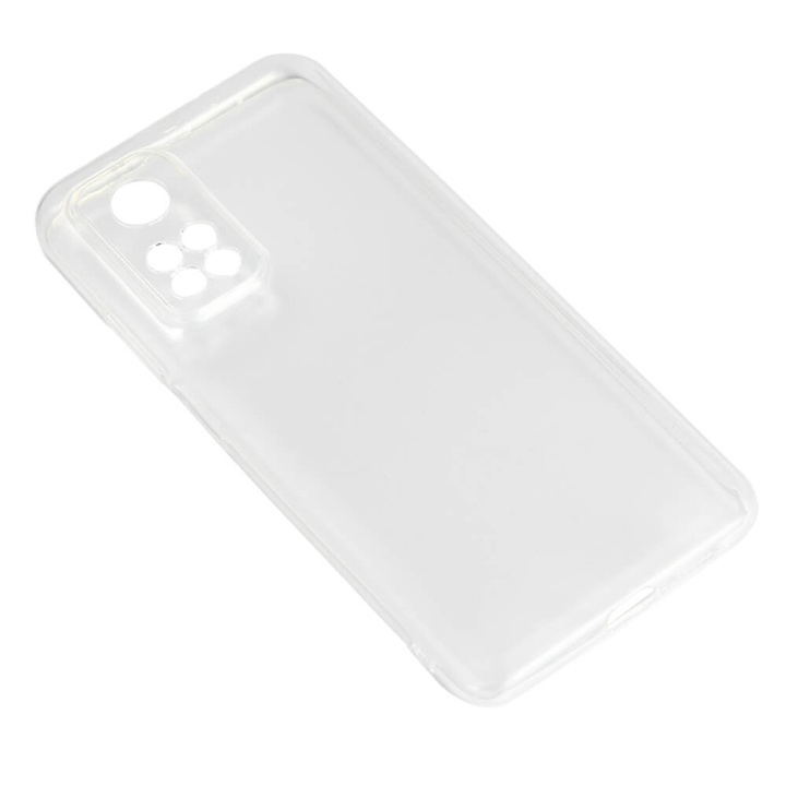 Gear Mobilcover TPU Transparent - Xiaomi Mi 10T 5G/10T Pro 5G i gruppen SMARTPHONES & TABLETS / Mobil Beskyttelse / Xiaomi hos TP E-commerce Nordic AB (C01590)