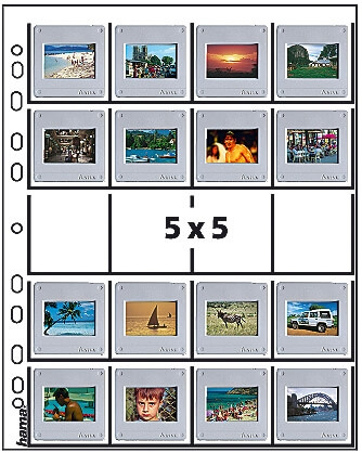 Hama Diaslomme Pro 5X5/20 2,3mm 25 stk. til Dias i ramme i gruppen HJEMMEELEKTRONIK / Foto og video / Fotografi udstyr / Andet hos TP E-commerce Nordic AB (C01654)