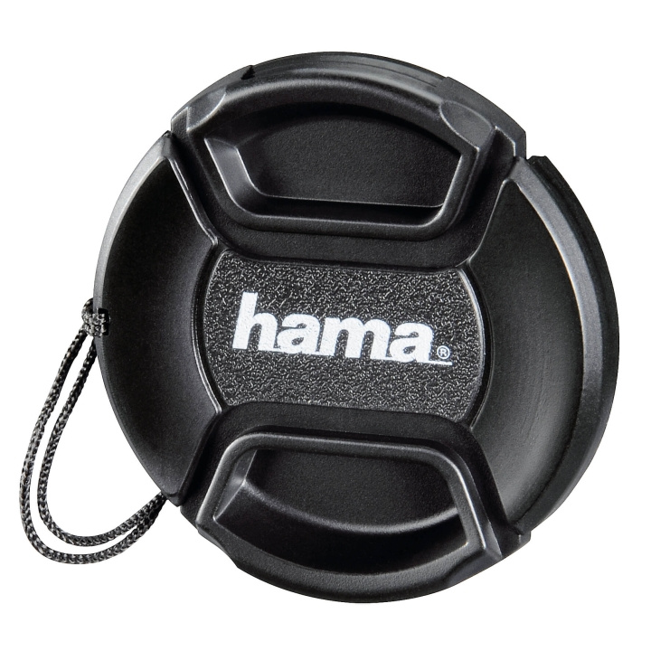 HAMA Objektivdæksel Smart-Snap 46mm. med snor i gruppen HJEMMEELEKTRONIK / Foto og video / Fotografi udstyr / Andet hos TP E-commerce Nordic AB (C01666)