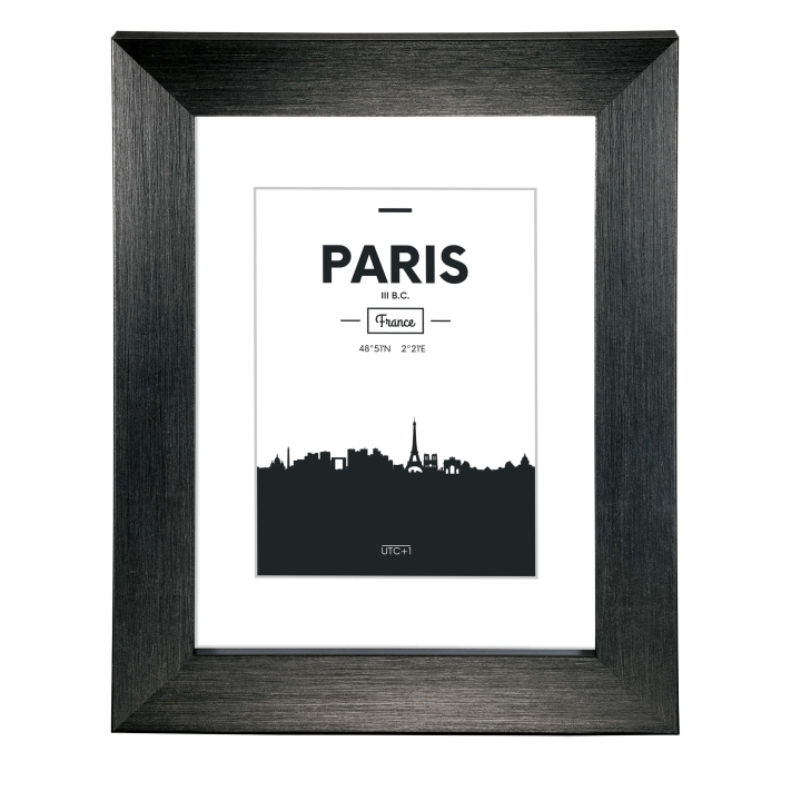 Hama Ram Paris 10x15cm Svart i gruppen HJEM, HUS & HAVE / Interiør / Fotorammer hos TP E-commerce Nordic AB (C01676)