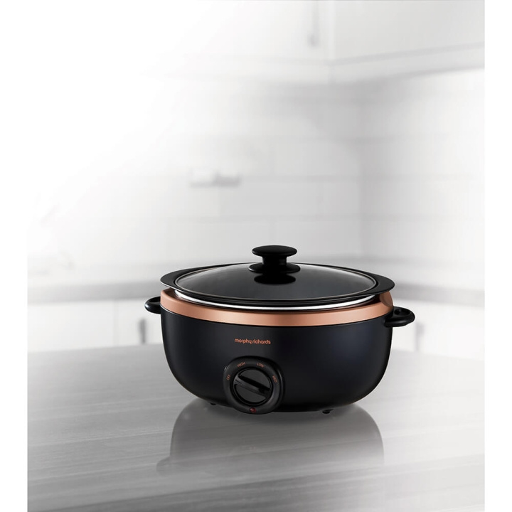 Slow Cooker Rosegold 6,5L i gruppen HJEM, HUS & HAVE / Husholdningsapparater / Slowcookers hos TP E-commerce Nordic AB (C01742)