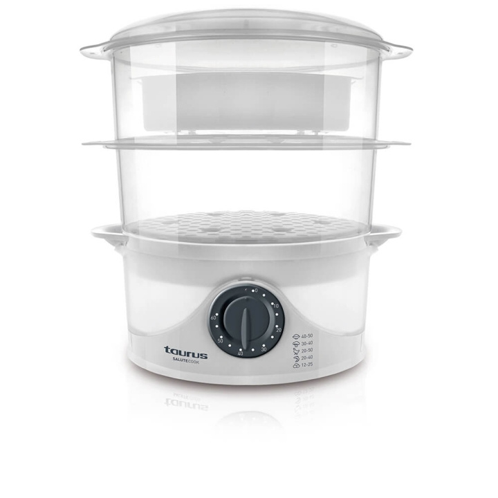 Taurus Steam Cooker Salutecook 800W i gruppen HJEM, HUS & HAVE / Husholdningsapparater / Øvrige husholdningsapparater hos TP E-commerce Nordic AB (C01751)