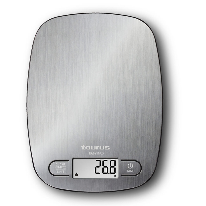 Taurus Kitchen Scale Stainless Steel i gruppen HJEM, HUS & HAVE / Køkkenredskaber / Køkkenvægt hos TP E-commerce Nordic AB (C01756)