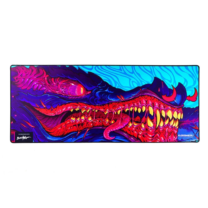 X-GAMER Gaming Musemåtte Dragon Fin 1100x450 i gruppen COMPUTERTILBEHØR / GAMING / Musemåtter hos TP E-commerce Nordic AB (C01796)