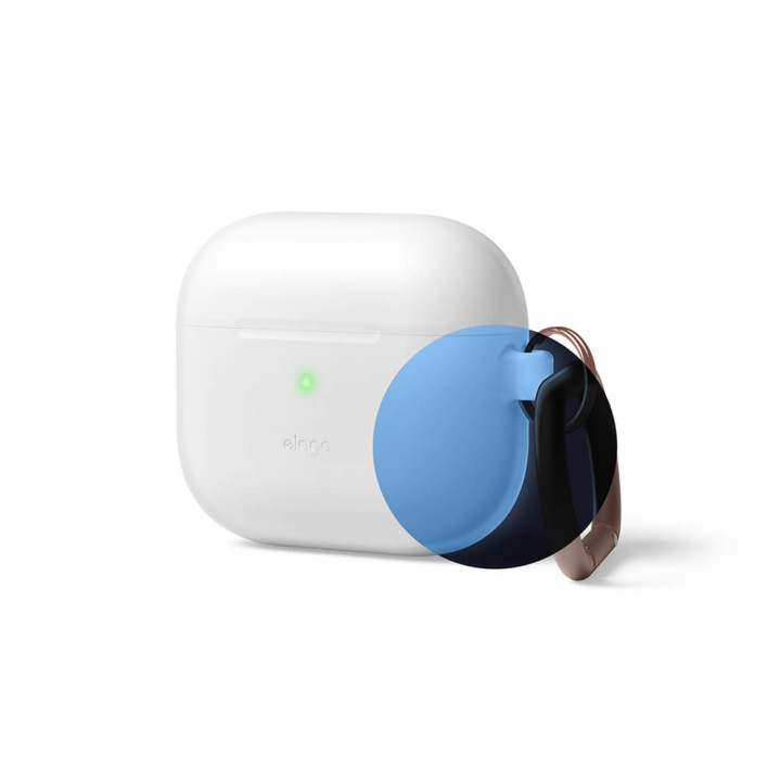 Elago AirPod 3 Hang Silikoneetui Nightglow Blå i gruppen HJEMMEELEKTRONIK / Lyd & billede / Hovedtelefoner & Tilbehør / Tilbehør hos TP E-commerce Nordic AB (C01822)