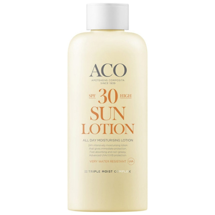 ACO Sun Lotion Spf 30 300ml i gruppen SKØNHED & HELSE / Hudpleje / Tanning / Solbeskyttelse hos TP E-commerce Nordic AB (C01892)