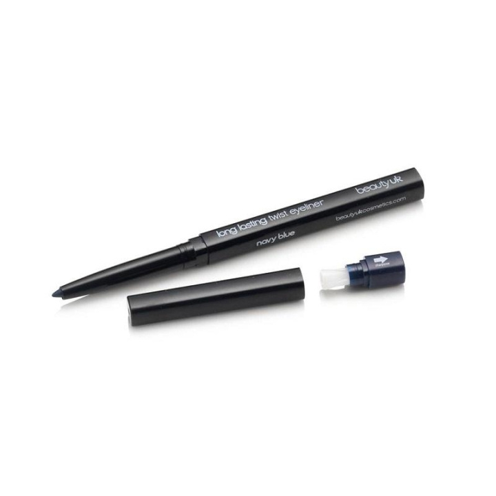 Beauty UK Twist Eye Liner Pencil - Navy Blue i gruppen SKØNHED & HELSE / Makeup / Øjne og øjenbryn / Eyeliner / Kajal hos TP E-commerce Nordic AB (C02001)