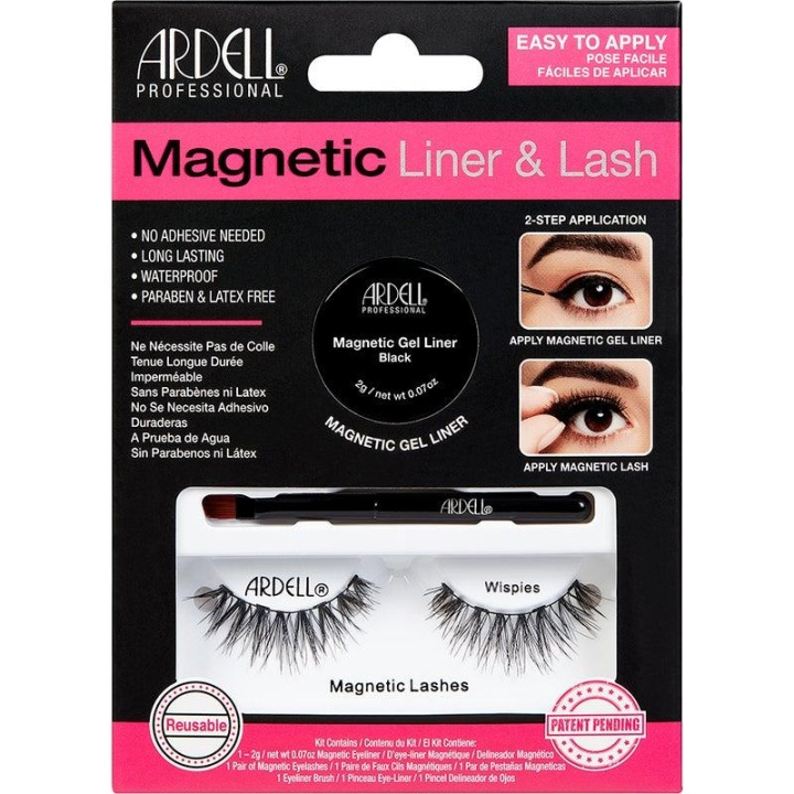 Ardell Magnetic Liner & Lash - Wispies i gruppen SKØNHED & HELSE / Makeup / Øjne og øjenbryn / Falske øjenvipper hos TP E-commerce Nordic AB (C02010)