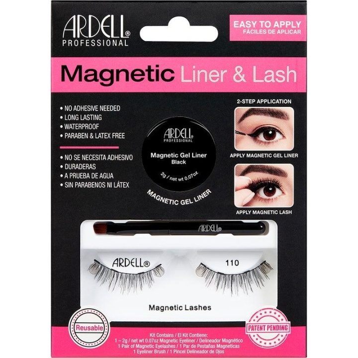 Ardell Magnetic Liner & Lash 110 i gruppen SKØNHED & HELSE / Makeup / Øjne og øjenbryn / Falske øjenvipper hos TP E-commerce Nordic AB (C02012)