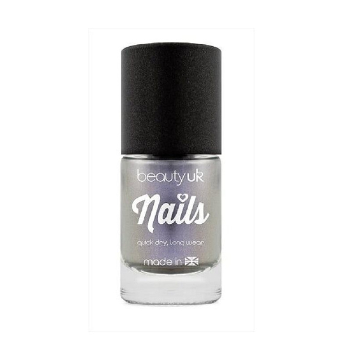 Beauty UK Chrome Nail Polish - Silver i gruppen SKØNHED & HELSE / Manicure / pedicure / Neglelak hos TP E-commerce Nordic AB (C02038)