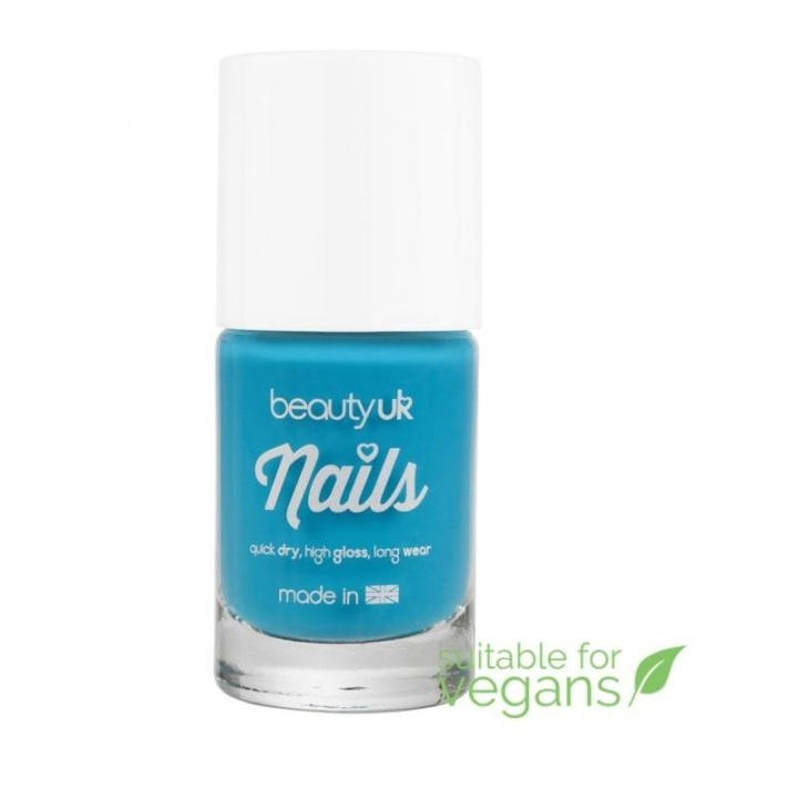 Beauty UK Nail Polish no.13 - Tealed With A Kiss i gruppen SKØNHED & HELSE / Manicure / pedicure / Neglelak hos TP E-commerce Nordic AB (C02045)