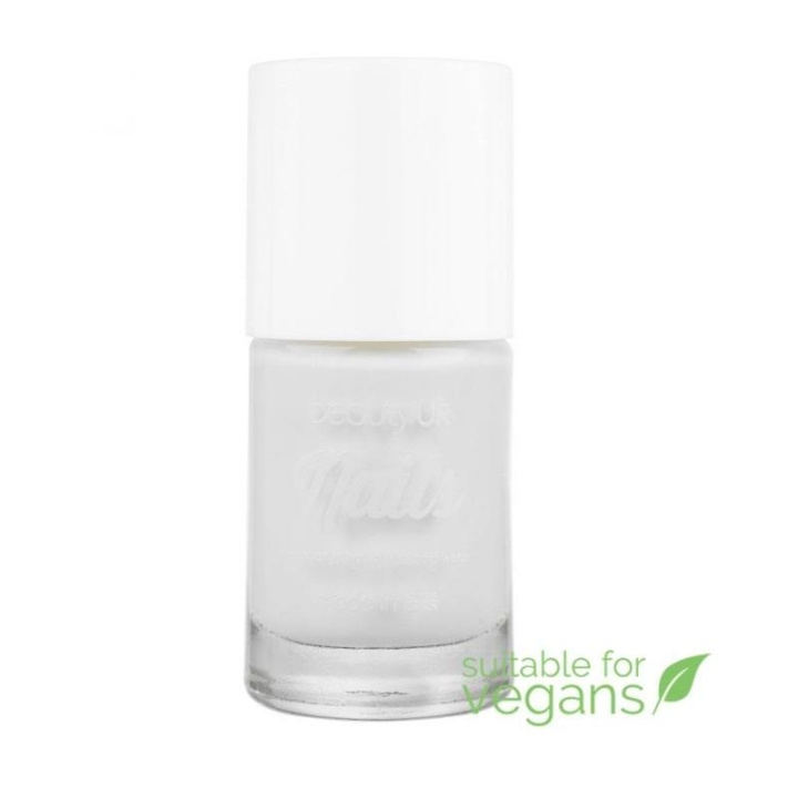 Beauty UK Nail Polish no.2 - White Out i gruppen SKØNHED & HELSE / Manicure / pedicure / Neglelak hos TP E-commerce Nordic AB (C02048)