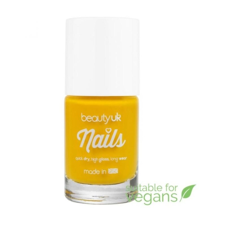 Beauty UK Nail Polish no.14 - Daffodil Delight i gruppen SKØNHED & HELSE / Manicure / pedicure / Neglelak hos TP E-commerce Nordic AB (C02054)