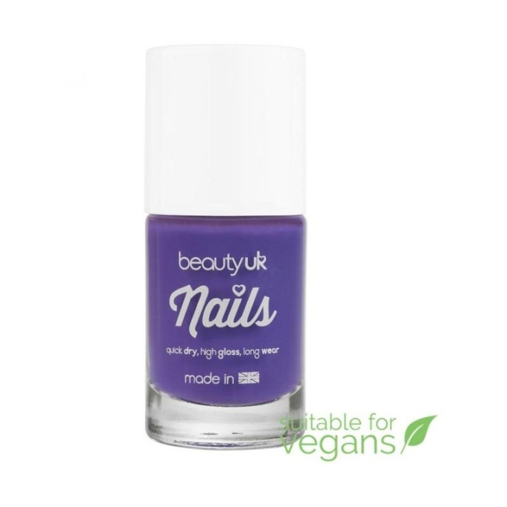 Beauty UK Nail Polish no.17 - Purple Pizazz i gruppen SKØNHED & HELSE / Manicure / pedicure / Neglelak hos TP E-commerce Nordic AB (C02071)