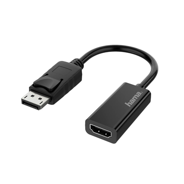 Hama Adapter Multimedia DisplayPort-HDMI 4K i gruppen COMPUTERTILBEHØR / Kabler og adaptere / DisplayPort / Adaptere hos TP E-commerce Nordic AB (C02260)