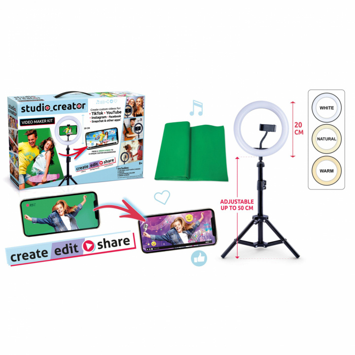 Studio Creator Video Maker Kit i gruppen LEGETØJ, BØRN & BABY / Legetøj / Tegne og tælle hos TP E-commerce Nordic AB (C02291)