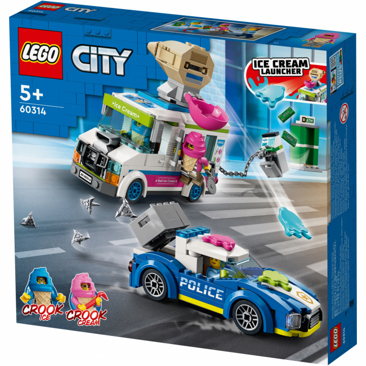 Lego City Police - Polisjakt efter glassbil i gruppen LEGETØJ, BØRN & BABY / Legetøj / Bygge legesager / Lego hos TP E-commerce Nordic AB (C02306)