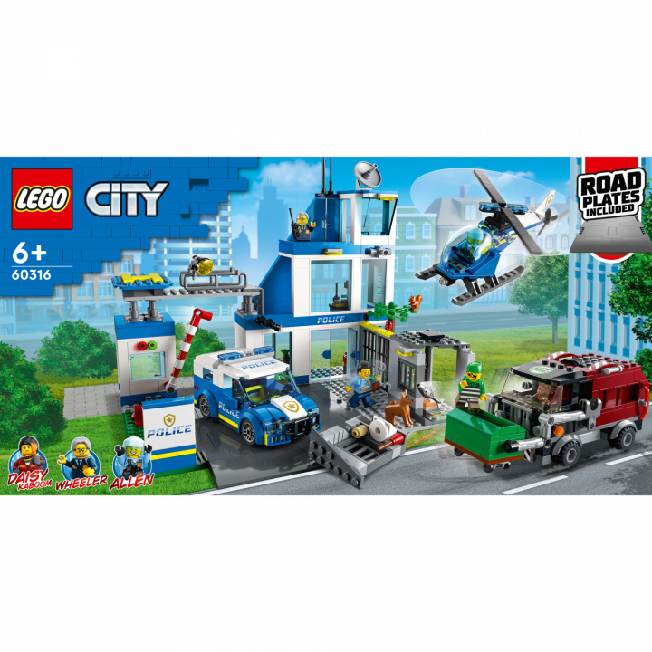 Lego City Police - Polisstation i gruppen LEGETØJ, BØRN & BABY / Legetøj / Bygge legesager / Lego hos TP E-commerce Nordic AB (C02308)