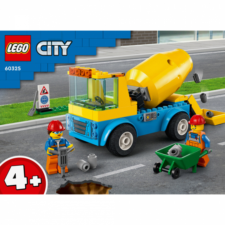 Lego City Great Vehicles - Cementblandare i gruppen LEGETØJ, BØRN & BABY / Legetøj / Bygge legesager / Lego hos TP E-commerce Nordic AB (C02314)