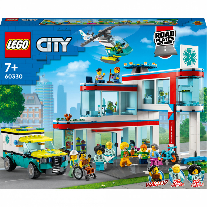 Lego My City - Sjukhus i gruppen LEGETØJ, BØRN & BABY / Legetøj / Bygge legesager / Lego hos TP E-commerce Nordic AB (C02317)