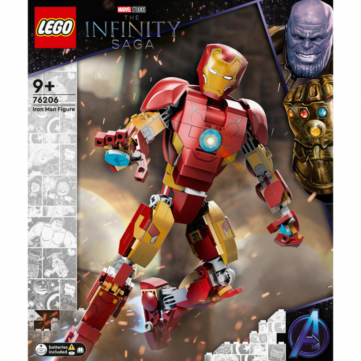 LEGO Super Heroes - Iron Man figur 76206 i gruppen LEGETØJ, BØRN & BABY / Legetøj / Bygge legesager / Lego hos TP E-commerce Nordic AB (C02331)