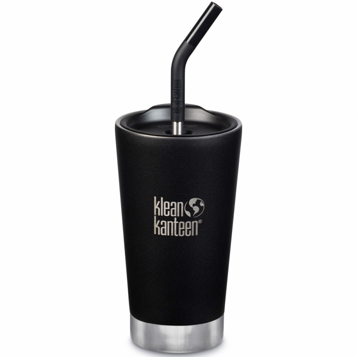 Klean Kanteen Insulated Tumbler 473ml, Shale Black i gruppen SPORT, FRITID & HOBBY / Friluftsliv / Termokander & vandflasker hos TP E-commerce Nordic AB (C02377)