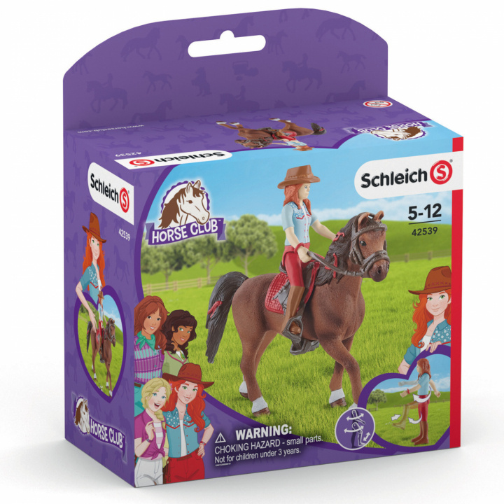 Schleich Horse Club Hannah & Cayenne i gruppen LEGETØJ, BØRN & BABY / Legetøj / Figurer, miniaturer og tilbehør hos TP E-commerce Nordic AB (C02406)