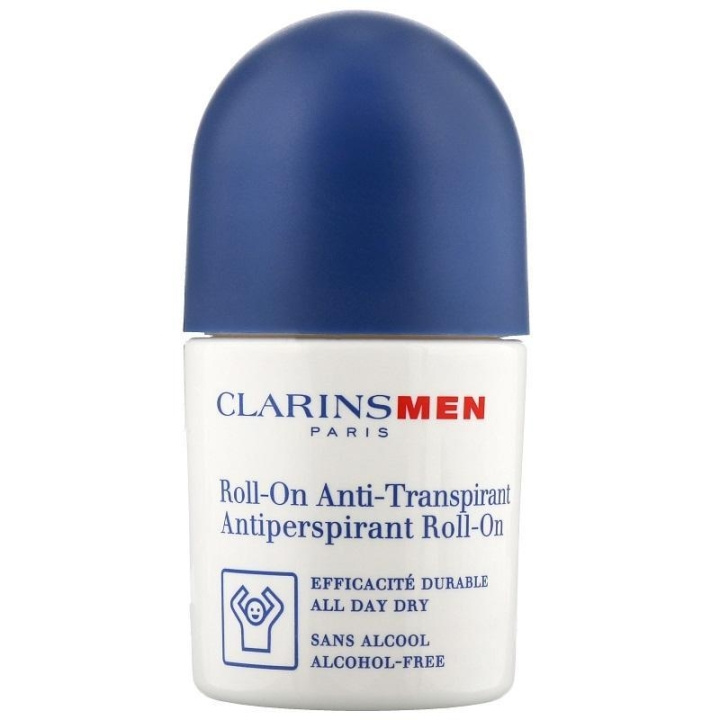 Clarins Men Anti-Perspirant Deo Roll-On 50ml i gruppen SKØNHED & HELSE / Duft & Parfume / Deodorant / Deo for ham hos TP E-commerce Nordic AB (C02510)