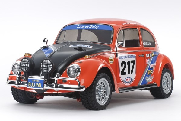 TAMIYA 1/10 R/C VW Beetle Rally (MF-01X) / NO ESC i gruppen LEGETØJ, BØRN & BABY / Radiostyrede / Radiostyrede biler hos TP E-commerce Nordic AB (C02570)