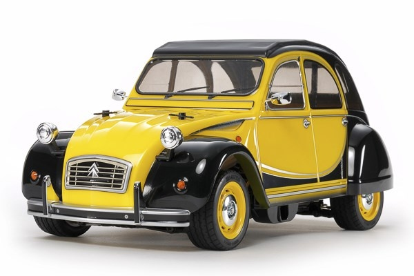 Tamiya 1/10 R/C Citroën 2CV Charleston (M-05) / NO ESC i gruppen LEGETØJ, BØRN & BABY / Radiostyrede / Radiostyrede biler hos TP E-commerce Nordic AB (C02571)