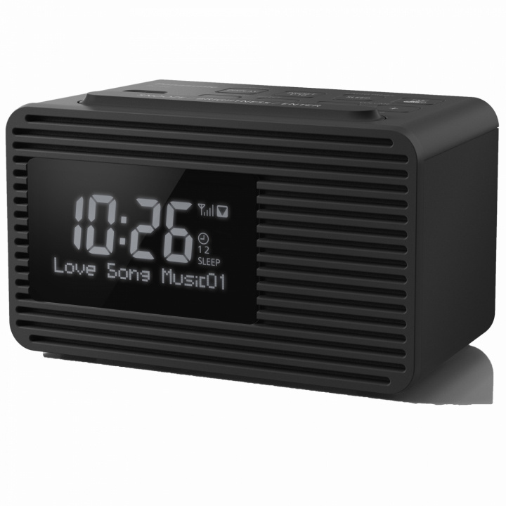 Clock Radio DAB+/USB i gruppen HJEMMEELEKTRONIK / Lyd & billede / Hjemmebiograf, HiFi & Bærbar / Radio og vækkeure / Klokradio hos TP E-commerce Nordic AB (C02754)