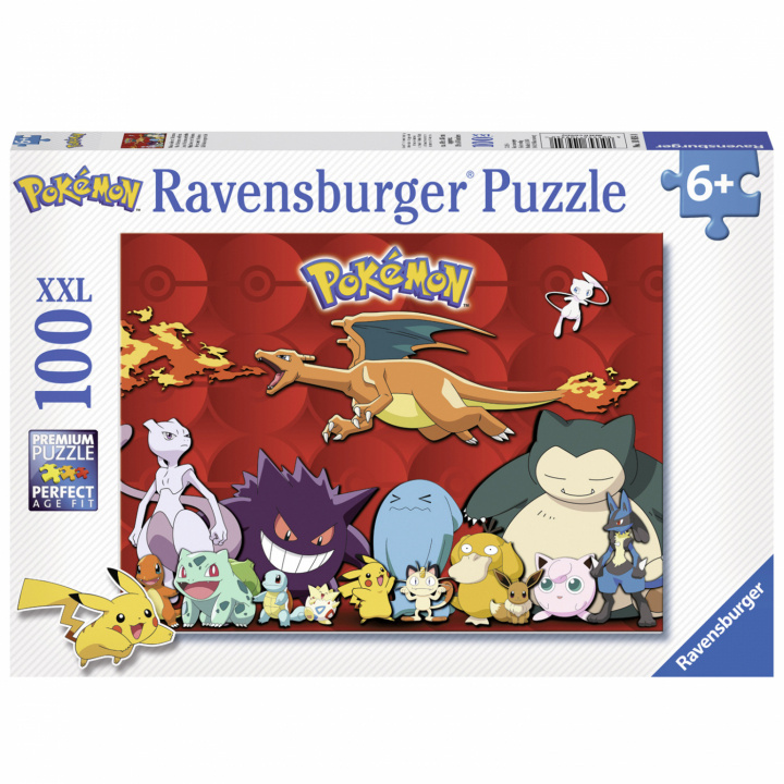 Ravensburger My Favourite Pokémon 100p i gruppen LEGETØJ, BØRN & BABY / Legetøj / Puslespil hos TP E-commerce Nordic AB (C02923)