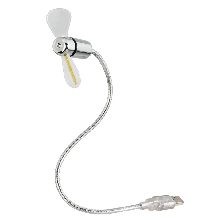 HAMA USB-Blæser med LED i gruppen SMARTPHONES & TABLETS / Øvrigt tilbehør / Gadgets hos TP E-commerce Nordic AB (C02939)