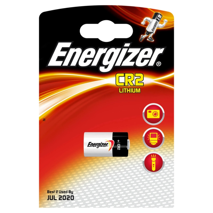 Energizer Batteri CR2 Lithium 1-pak i gruppen HJEMMEELEKTRONIK / Batterier og opladere / Batterier / Andet hos TP E-commerce Nordic AB (C02956)