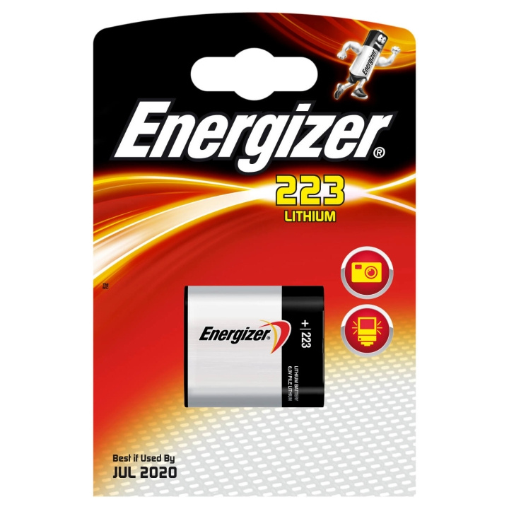 Energizer Batteri CR223 Lithium 1-pak i gruppen HJEMMEELEKTRONIK / Batterier og opladere / Batterier / Andet hos TP E-commerce Nordic AB (C02957)