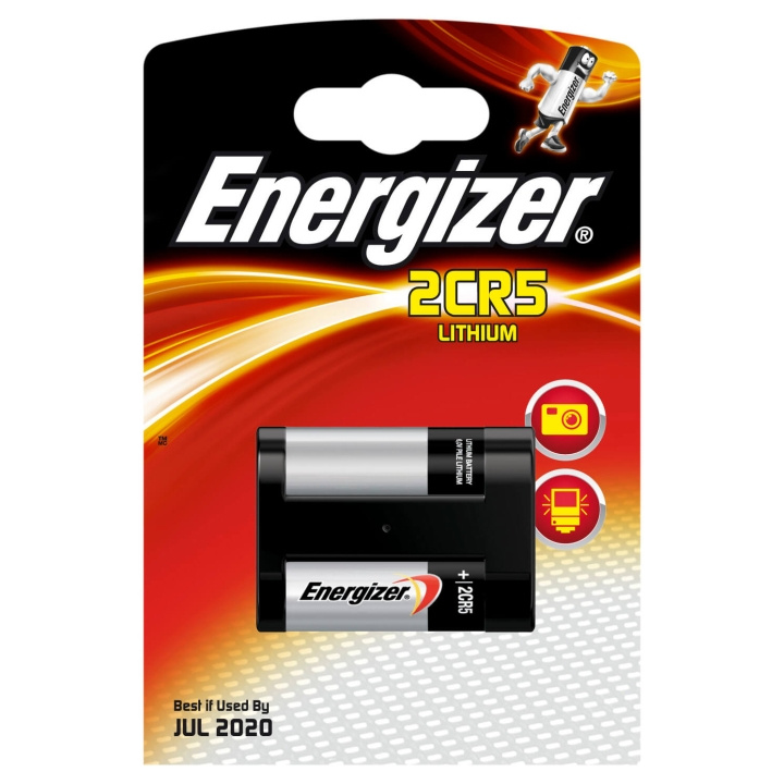 Energizer Batteri 2CR5 Lithium 1-pak i gruppen HJEMMEELEKTRONIK / Batterier og opladere / Batterier / Andet hos TP E-commerce Nordic AB (C02958)