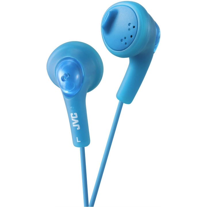 JVC Hovedtelefon In-Ear Gumy Bass-Boost Blå i gruppen HJEMMEELEKTRONIK / Lyd & billede / Hovedtelefoner & Tilbehør / Hovedtelefoner hos TP E-commerce Nordic AB (C02967)