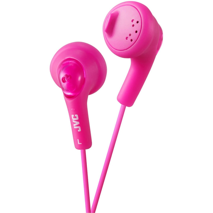 JVC Hovedtelefon In-Ear Gumy Bass-Boost Rosa i gruppen HJEMMEELEKTRONIK / Lyd & billede / Hovedtelefoner & Tilbehør / Hovedtelefoner hos TP E-commerce Nordic AB (C02968)