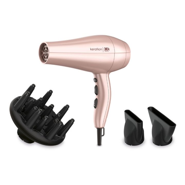 GA.MA Keration Line Hairdryer GH3537 i gruppen SKØNHED & HELSE / Hår og styling / Styling værktøjer / Hårtørrere hos TP E-commerce Nordic AB (C03049)