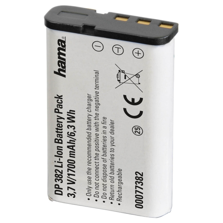 Hama Kamerabatteri Casio NP-90 Li-Ion 3,7V/1700mAh i gruppen HJEMMEELEKTRONIK / Foto og video / Kamera batterier hos TP E-commerce Nordic AB (C03244)