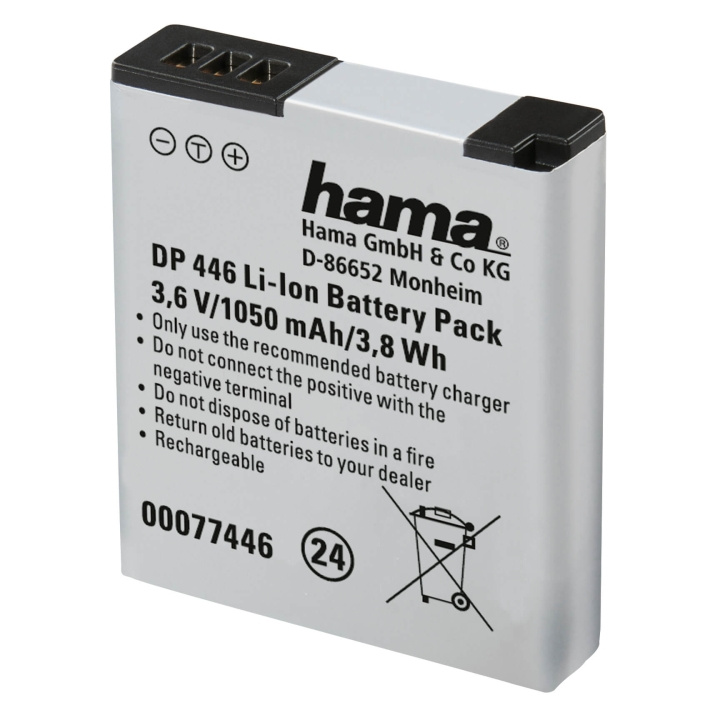 HAMA Kamerabatteri Panansonic DMW-BCM13 3,6V/1050mAh i gruppen HJEMMEELEKTRONIK / Foto og video / Kamera batterier hos TP E-commerce Nordic AB (C03251)